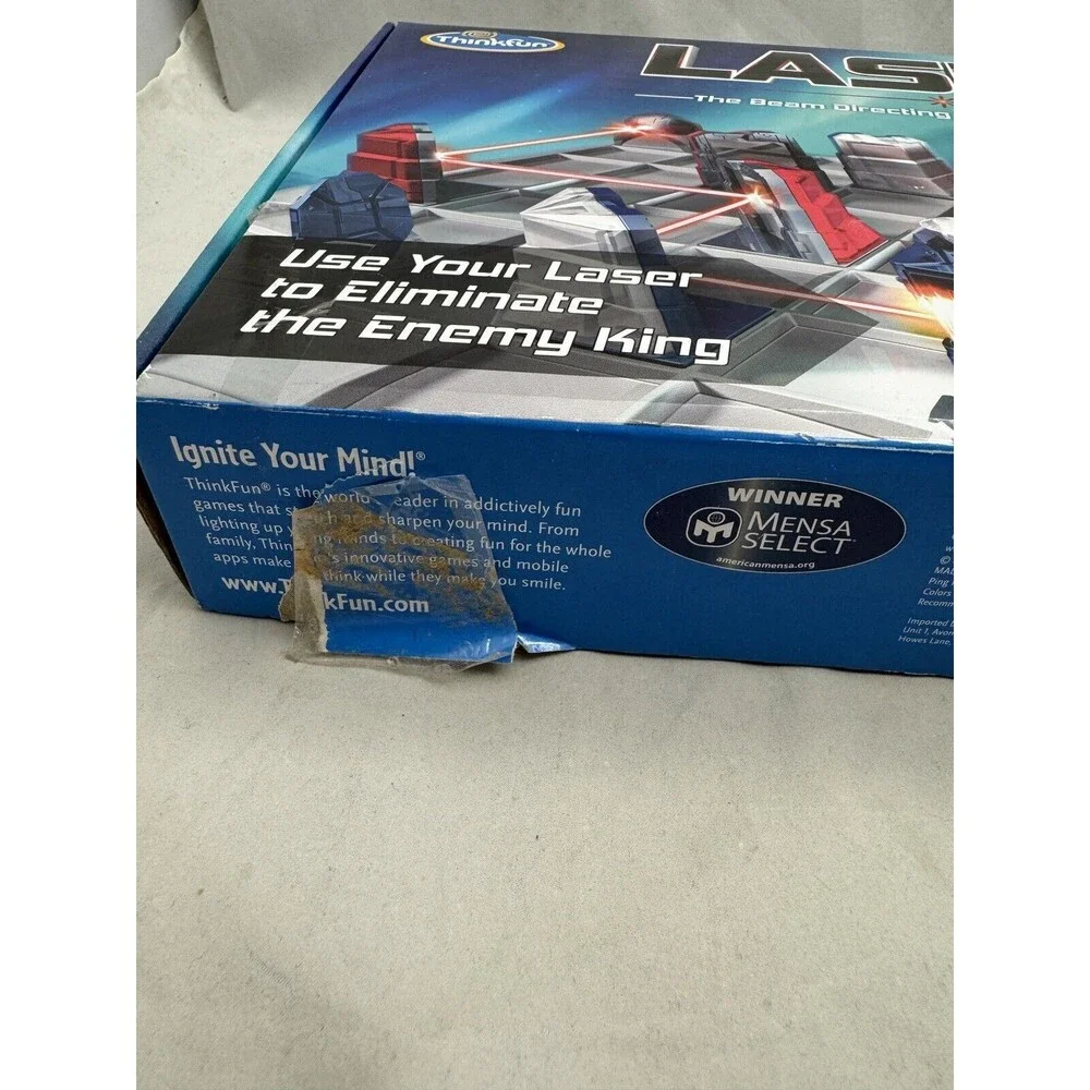 ThinkFun Laser Chess Two Player Strategy Beam Directing Game Toy